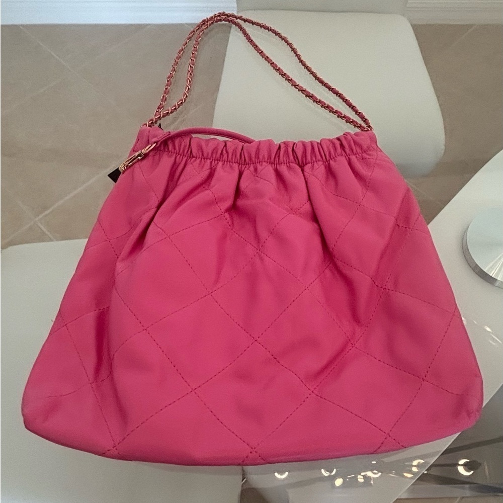 Pink Quilted Women's Bag